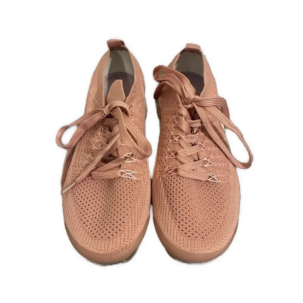 Nike Air VaporMax Flyknit 2 Rust Pink 942843-600 Size 7